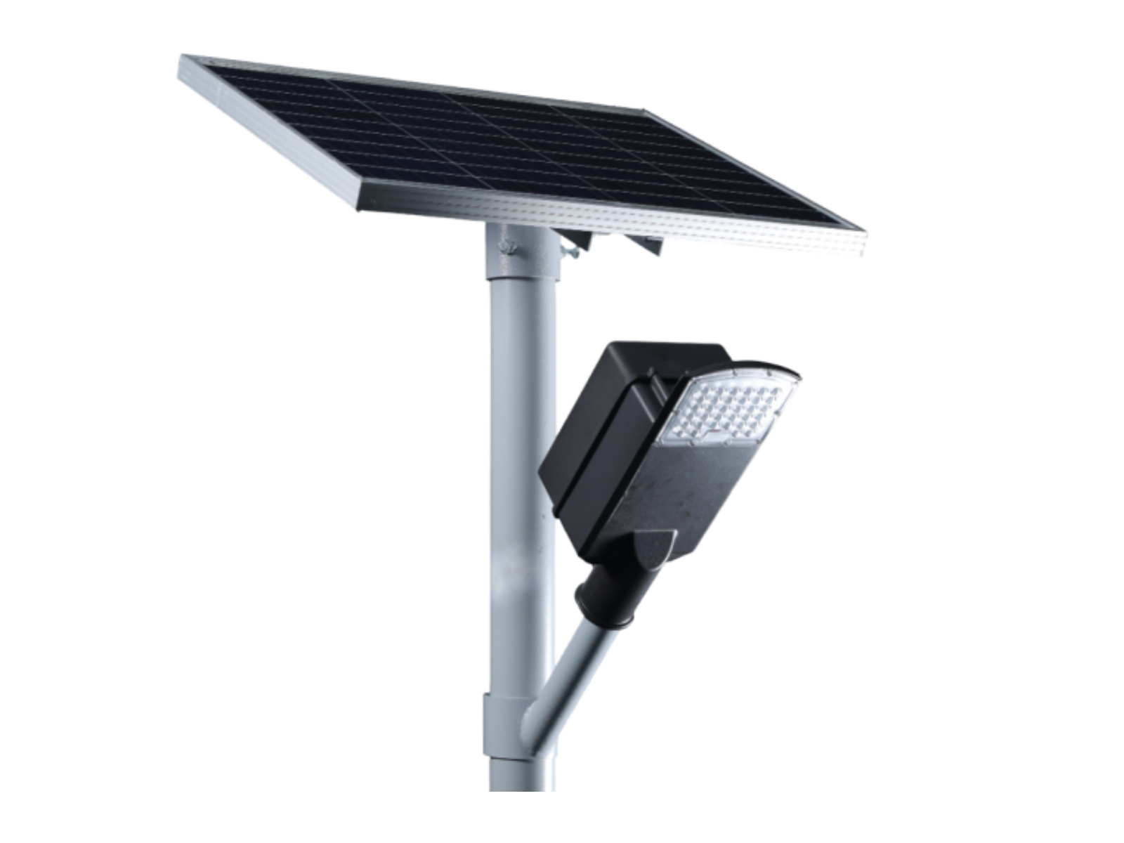 Semi integrated solar street lights